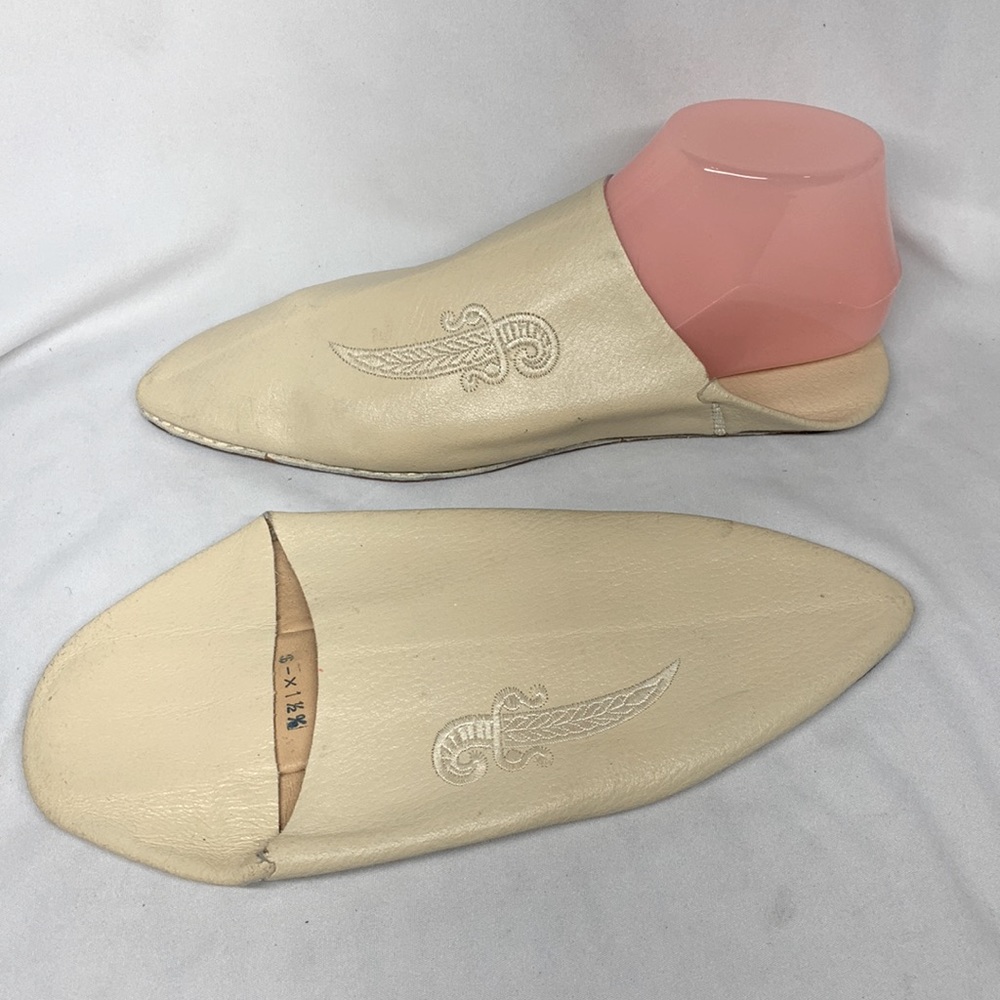 Moroccan Babouche Slide Slippers